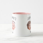 Muttertagsgeschenk Tasse, Personalisiertes Gesicht Tasse (Zentrum)