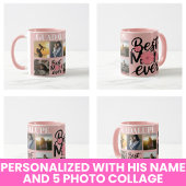 Muttertagsgeschenke Foto Collage Tasse