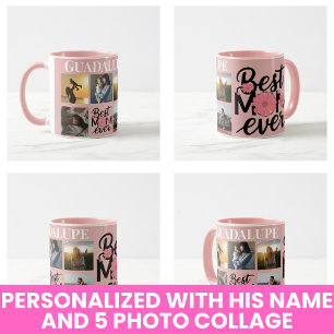 Muttertagsgeschenke Foto Collage Tasse