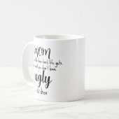 Muttertagsgeschenke für Mama Kaffee Kaffeetasse (Vorderseite Links)