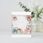 Muttertagsgeschenke im Vintage-Stil Postkarte (Stehend Vorderseite)