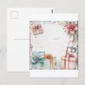 Muttertagsgeschenke im Vintage-Stil Postkarte (Vorne/Hinten)