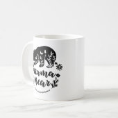 Muttertagsgeschenke | Mama Bear | Kaffeeschauer Kaffeetasse (Vorderseite Links)