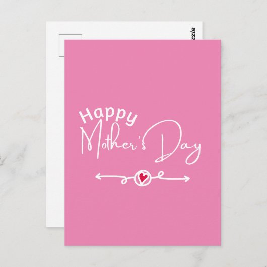 Muttertagsgeschenke Postkarte (Vorne/Hinten)