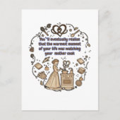 Muttertagsgeschenke Postkarte (Vorderseite)