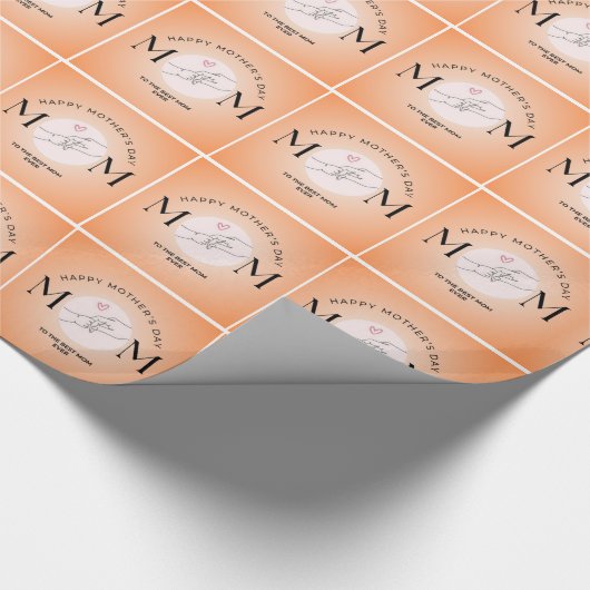 Muttertagsgeschenkpapier Geschenkpapier (Ecke)