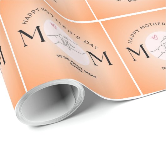 Muttertagsgeschenkpapier Geschenkpapier (Rolleneckpunkt)