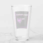 Muttertagsglas-Cup Glas (Rückseite)