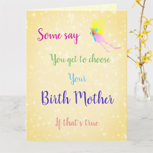 Muttertagsgrüßen Karte (Gelbe Blume)