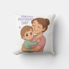 Muttertagsgurt Kissen Niedlicher Cartoon Mama