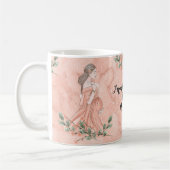 Muttertagsjubiläum Mama zu Peach Kaffeetasse (Links)