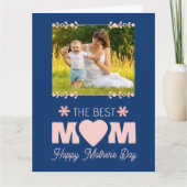 Muttertagsjubiläum mit sentimentaler Botschaft Karte (Vorderseite)