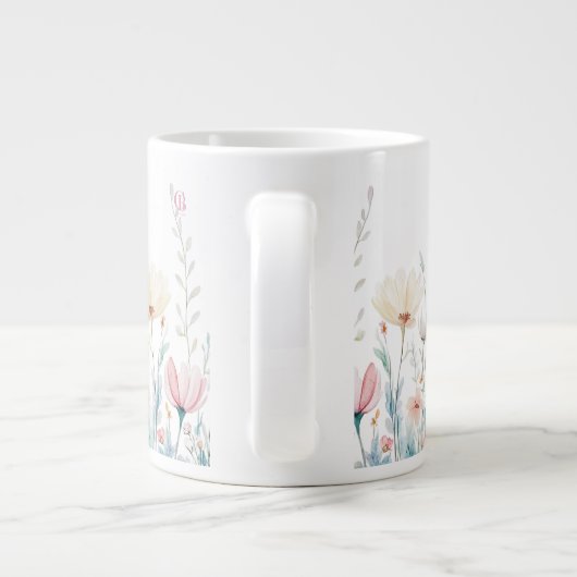 Muttertagskaffee-Tasse Jumbo-Tasse (Rückseite)