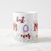 Muttertagskaffee-Tasse Jumbo-Tasse (Vorderseite)