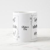 Muttertagskaffee-Tasse Jumbo-Tasse (Vorderseite)