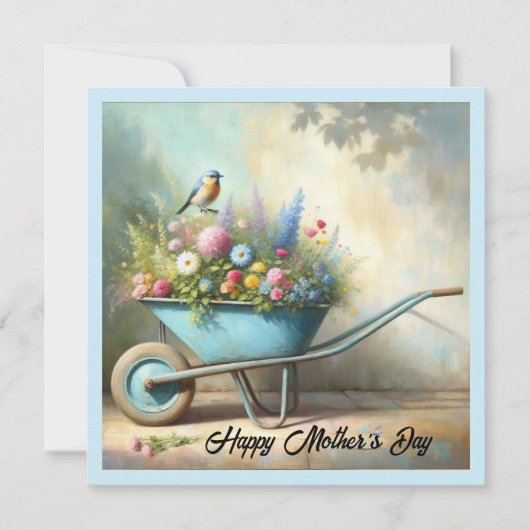 Muttertagskarte (Vorderseite)