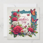 Muttertagskarte (Vorderseite)