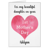 Muttertagskarte (Vorne)