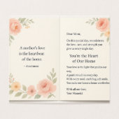 Muttertagskarte (Innenseite Aufgefaltet)