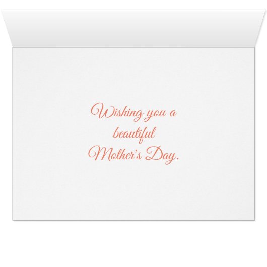 Muttertagskarte (Innenansicht Horizontal (Unten))