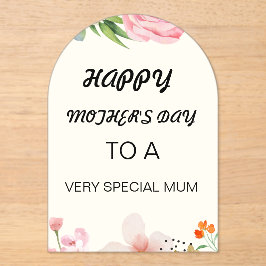 Muttertagskarte Acryleinladungen