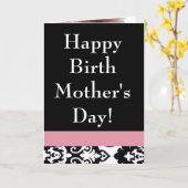 Muttertagskarte - Adoption der Geburtstag-Mama Karte (Gelbe Blume)