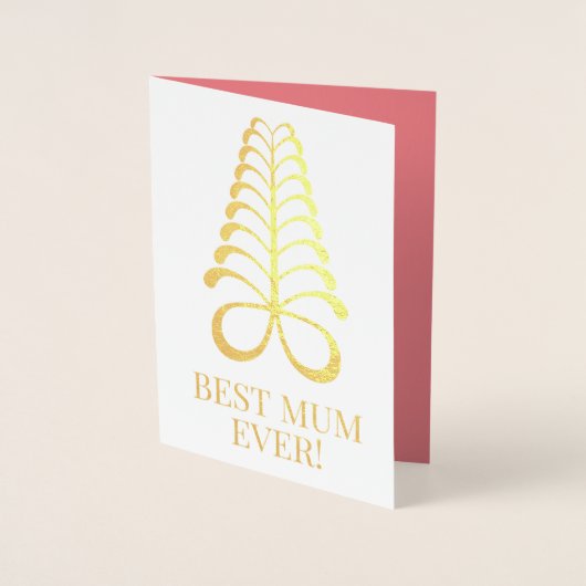 Muttertagskarte "Aya" Folienkarte (Vorderseite)