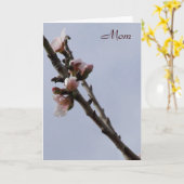 Muttertagskarte Blossom Karte (Gelbe Blume)