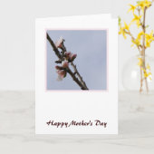 Muttertagskarte Blossom Karte (Gelbe Blume)