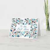 Muttertagskarte Bluegreen Karte (Vorderseite)