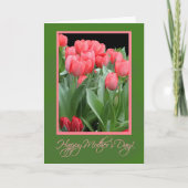 Muttertagskarte Blume Karte (Vorderseite)