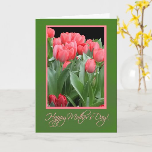 Muttertagskarte Blume Karte (Gelbe Blume)