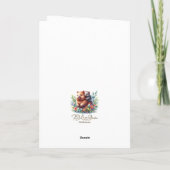 Muttertagskarte Dankeskarte (Rückseite)