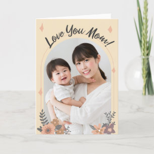 Muttertagskarte Dankeskarte