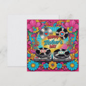 Muttertagskarte der 60er Jahre Feiertagskarte (Vorne/Hinten)