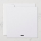 Muttertagskarte der 60er Jahre Feiertagskarte (Rückseite)