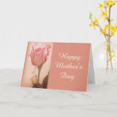 Muttertagskarte der Duskischen Rose Karte (Gelbe Blume)