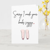 Muttertagskarte der lustigen Mütter Tageskarte Karte (Gelbe Blume)