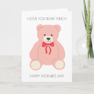 Muttertagskarte der Mama Bären Karte