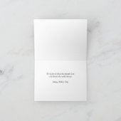 Muttertagskarte der Mutterschmetterlingsmutter Karte (Innenseite)