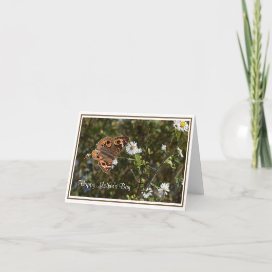 Muttertagskarte der Mutterschmetterlingsmutter Karte (Vorderseite)