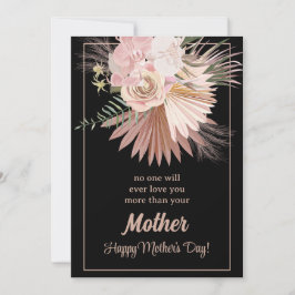 Muttertagskarte der rustikalen Flora - Zusammenblü Feiertagskarte