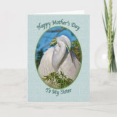 Muttertagskarte der Schwester Karte (Vorderseite)