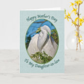 Muttertagskarte der Schwiegermutter Karte (Gelbe Blume)