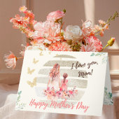 Muttertagskarte des Herzens Dankeskarte