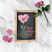 Muttertagskarte des Kindes Feiertagskarte