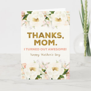Muttertagskarte drucken Mama-Blume-Karte Einladung