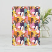 Muttertagskarte Einladung (Stehend Vorderseite)