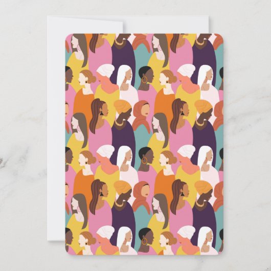 Muttertagskarte Einladung (Vorderseite)