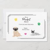 Muttertagskarte Einladung (Vorderseite)